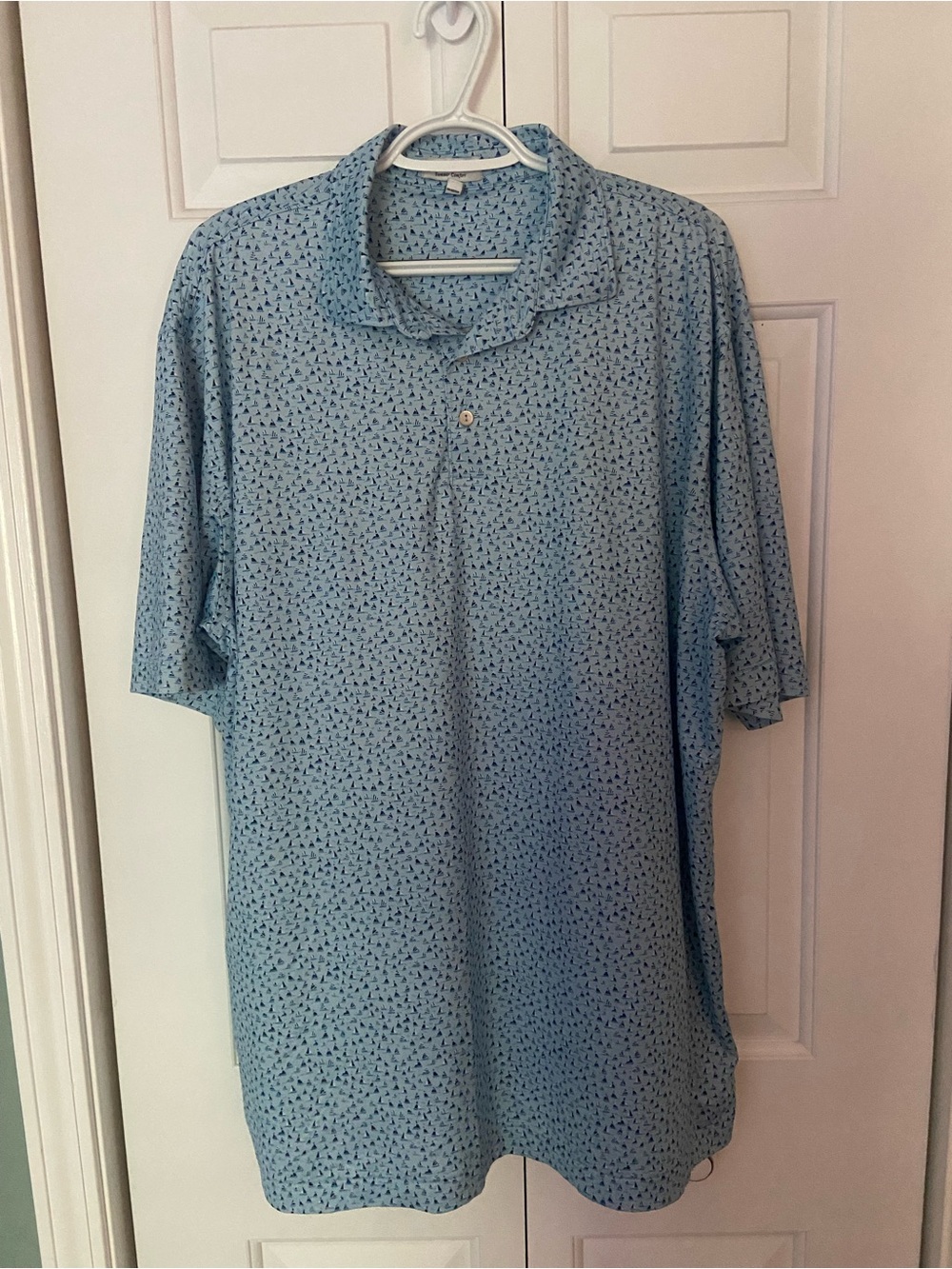 x-large golf peter millar summer comfort sailboat polo